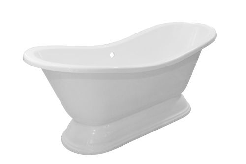 Ванна из литьевго мрамора Эстет Бостон ФР-00014526 180х74 отдельностоящая овальная