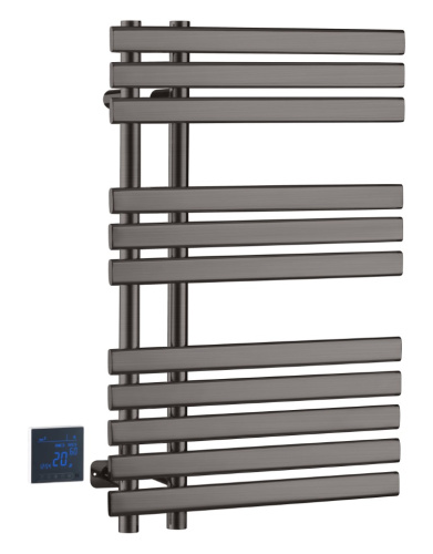 Полотенцесушитель Boheme Venturo 723-GM 50х80 электрический графит