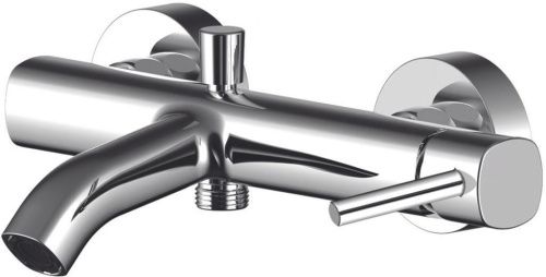 Смеситель для ванны с душем Aquanet Minima AF130-20C настенный хром