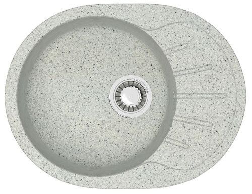 Кухонная мойка Azario Light CS00079923 58х44 цвет светло-серый