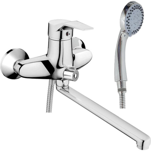 Cмеситель для ванны и душа Haiba HB2263 настенный хром