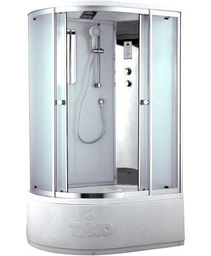 Душевая кабина Timo Comfort T-8820RF 120х85 асимметричная с крышей ориентация универсальная