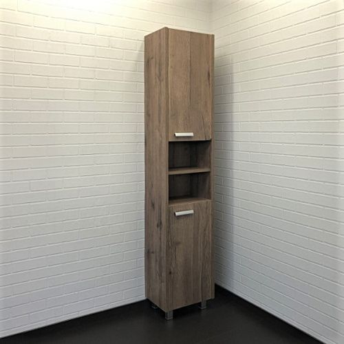 Шкаф-пенал Comforty Марио 00-00004160CF 40х30х190 напольный цвет дуб темный