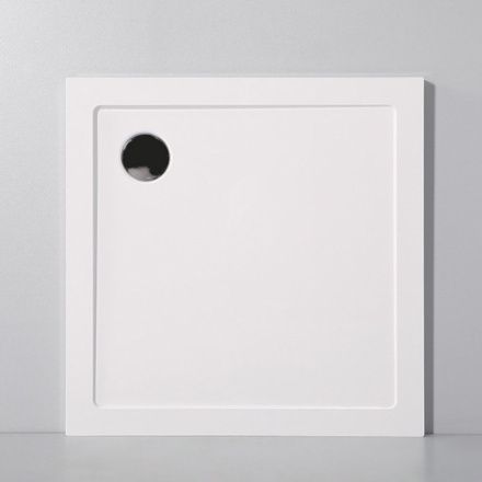 Душевой поддон Cezares TRAY-SMC-A-90-550-150-W 90х90 стеклопластик белый без ножек
