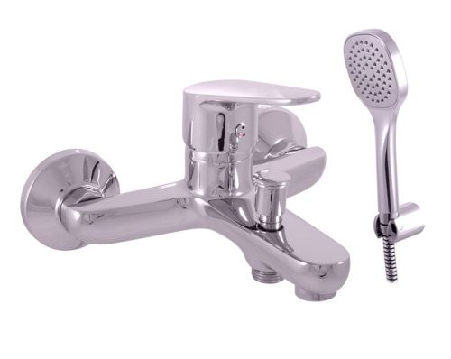 Смеситель для ванны и душа VICTORIA VI254.5/1 настенный хром