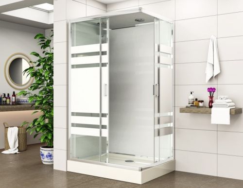 Душевая кабина Esbano ECONOM ESKE129CKRU 120х90 прямоугольная с крышей ориентация универсальная