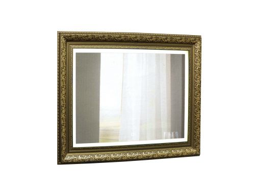 Зеркало в ванную Континент ЗЛП27 92х71 цвет белый