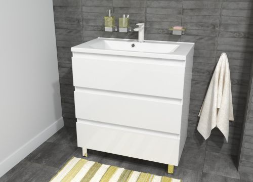 Тумба с раковиной Эстет Bali ФР-00009967 80х45х86 напольная