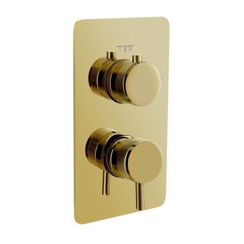 Смеситель для душа Boheme Cell 135-2-G встраиваемый золото