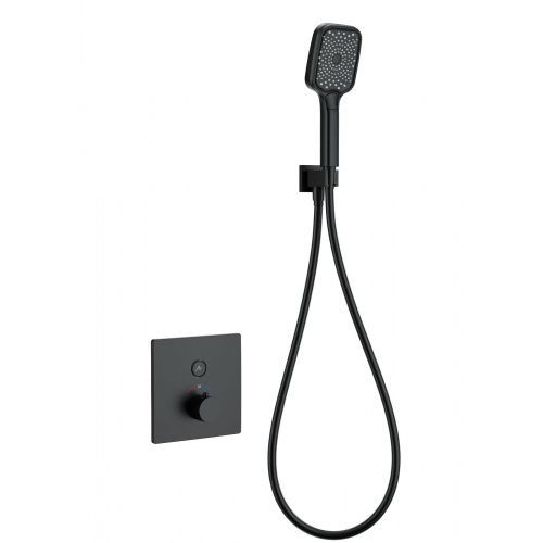 Смеситель для душа Wonzon & Woghand WW-D1017-B-MB встраиваемый в стену черный с термостатом