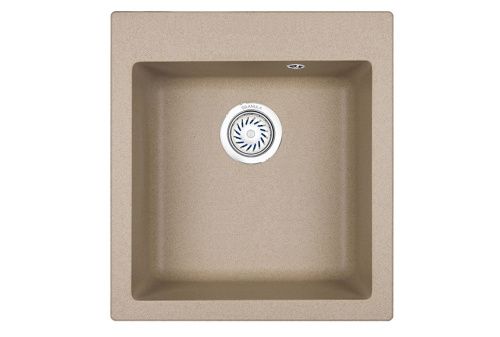 Кухонная мойка Granula 4201, ПЕСОК 42х49 цвет бежевый поверхность матовая