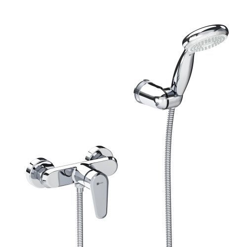 Смеситель для душа LeMark Point LM0303C настенный хром