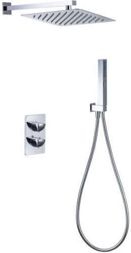 Душевая система Allen Brau Infinity 5.21016-00 встраиваемая в стену цвет хром с термостатом