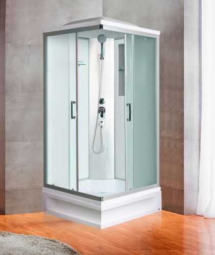 Душевая кабина River QUADRO 90/24 MT (10000002437) 90х90 квадратная с крышей ориентация универсальная
