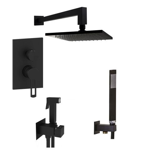 Душевая система Paffoni Ringo KITZRIN018NO/M встраиваемая в стену