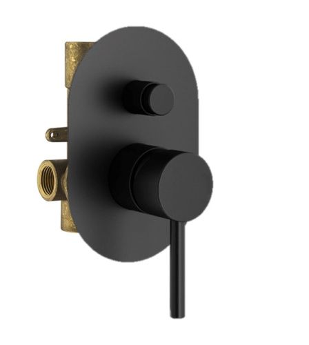 Смеситель для душа Plumberia Selection Ixo KIT1001NO встраиваемый черный матовый