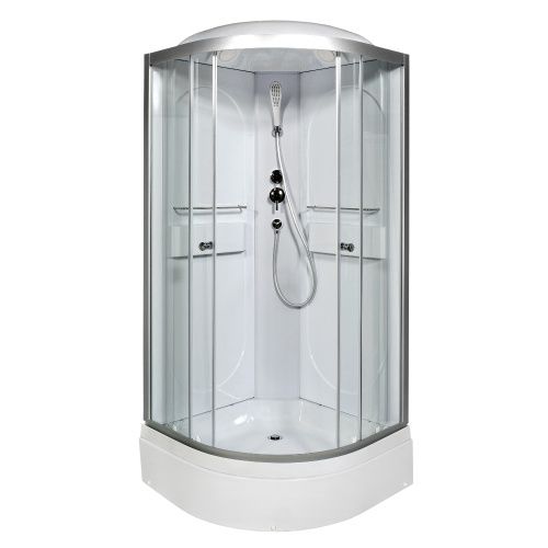 Душевая кабина AvaCan L510 100х100 четверть круга с крышей ориентация универсальная