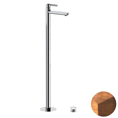 Смеситель для раковины Daniel Club ANC68864 напольный медь брашированная