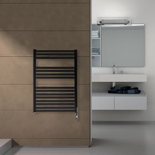 Полотенцесушитель Irsap Ares EIS058IK1IR01NNN01 58х82 электрический черный матовый