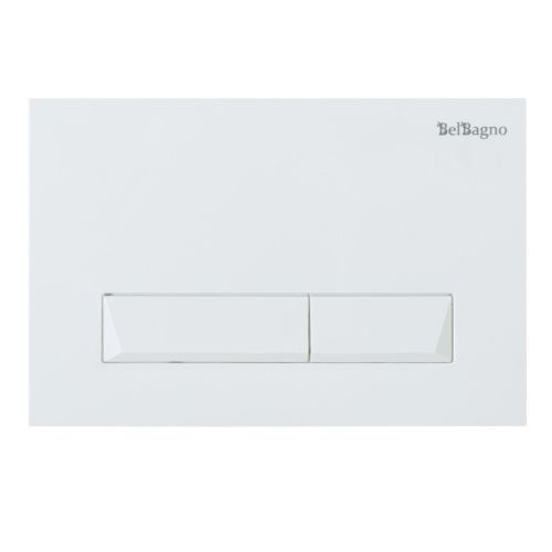 Клавиша смыва механическая BelBagno MARMI BB009-MR-BIANCO цвет белый