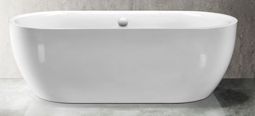 Ванна акриловая Esbano Tokyo (white) ESVATOKYW 170х80 отдельностоящая овальная с каркасом
