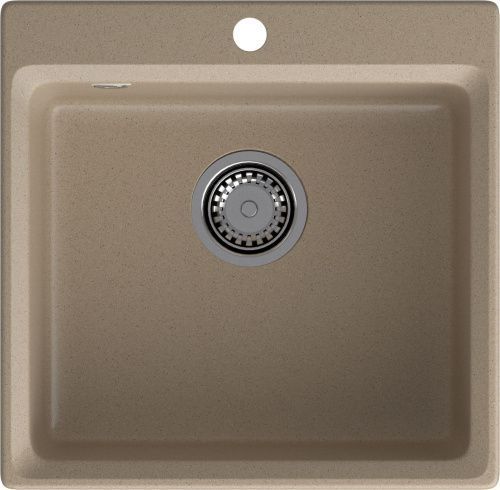 Кухонная мойка Granfest Level LV-510 песочный 51х50 цвет бежевый поверхность матовая