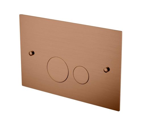 Клавиша смыва механическая Boheme 648-BRB цвет бронза брашированная