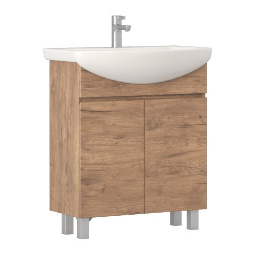 Тумба под раковину Vigo Wing tn.WIN.BAL.70.2D дуб золотой 66х32х70 напольная