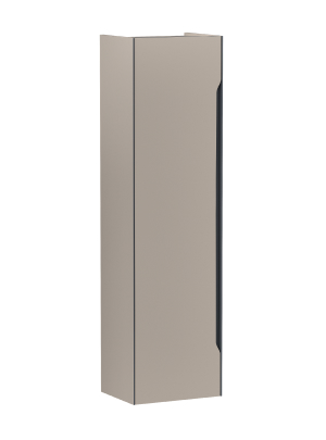 Пенал Velvex Krona 40х31х148 360 серый камень подвесной цвет серый камень