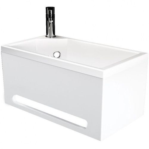 Тумба с раковиной 1MarKa Tiny У86733 39х22х25 подвесная цвет белый