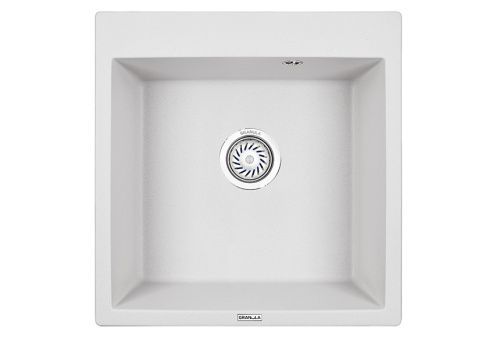 Кухонная мойка Granula 5102, АРКТИК 51х52 цвет светло-серый поверхность матовая