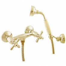 Смеситель для душа MORAVA RETRO MK180.5/2Z настенный золото