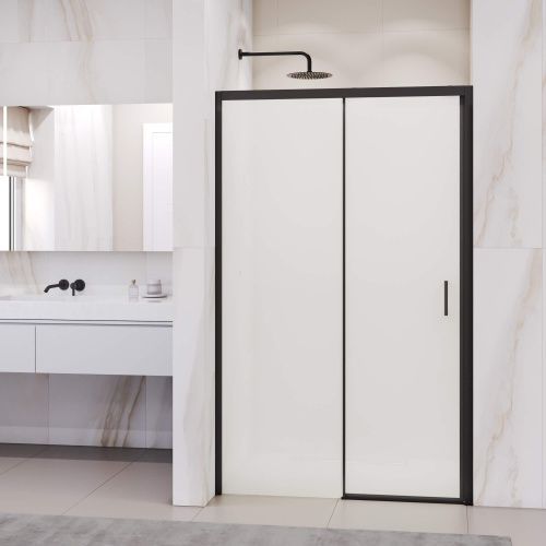 Душевая дверь RGW Passage 350801712-24 120х195 стекло матовое профиль черный