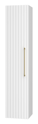 Шкаф-пенал Brevita Alicante ALI-05035-01 35х34х165 подвесной цвет белый