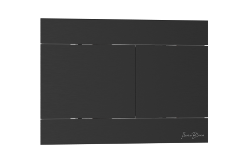 Клавиша смыва механическая Iberica Blanca INOX-R IB.B015.04 цвет черный