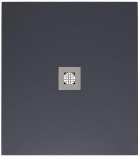 Душевой поддон Allen Brau Priority 8.31005-AM 100х100 искусственный камень черный без каркаса