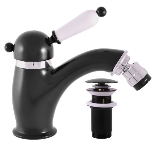 Смеситель RavSlezak LABE L545.5KCMAT на биде черный матовый