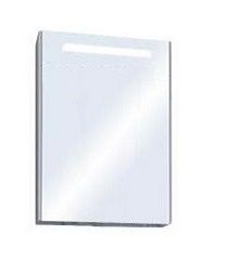 Зеркало-шкаф Aquaton Сильва 1A215502SIW6L 50х14х78 подвесной цвет дуб фьорд