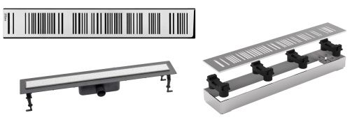 Душевой лоток Valsir Barcode KIT BARCODE 300 напольный