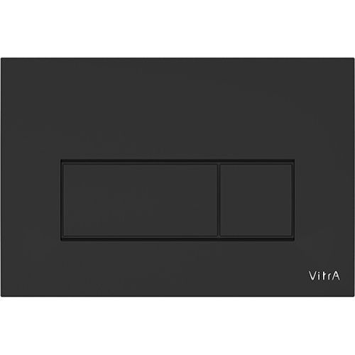 Клавиша смыва механическая Vitra Root Square 740-2311 цвет черный матовый