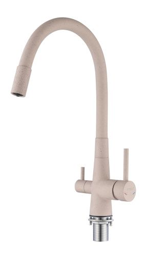 Смеситель для кухни Fmark FS1062-S на мойку песочный