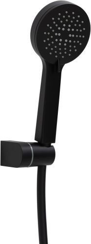 Душевой гарнитур Allen Brau Eclipse 5.E1005-31 настенный черный