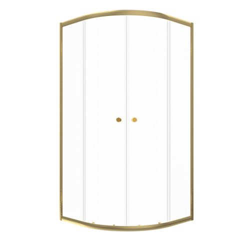 Душевой уголок Тритон Альфа-Голд Щ0000073922 90х90 стекло прозрачное профиль хром без поддона