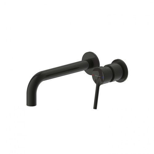 Смеситель для раковины Bravat P8461217BW-ENG встраиваемый в стену черный