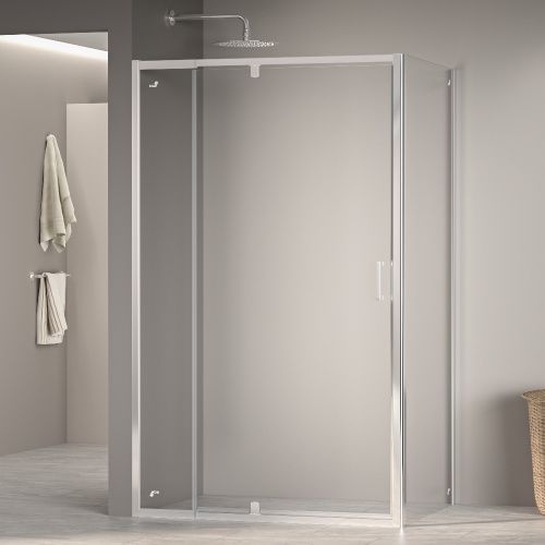 Душевой уголок RGW Passage 350807881-11 80х110 стекло прозрачное профиль хром глянцевый без поддона