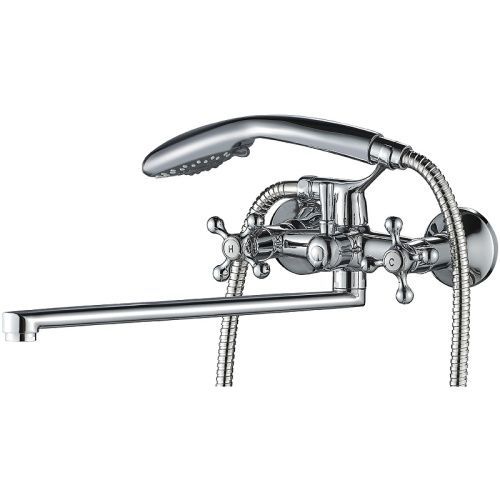 Смеситель для ванны WesnaArt Rassvet RAS02-320 настенный хром