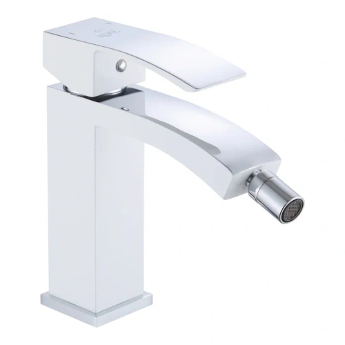 Смеситель Rose R1507F на биде белый/хром