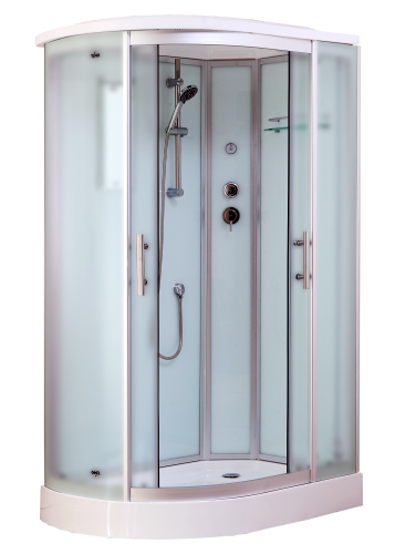 Душевая кабина Timo Standart T-6602SRF 120х85 асимметричная с крышей ориентация правая