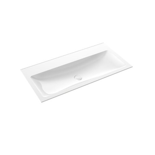 Раковина из искусственного камня Emco Vanity units 9577 114 31 100 см накладная цвет белый 1 отверстие под смеситель