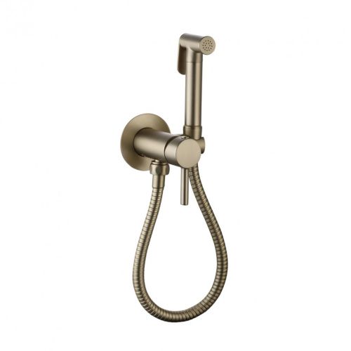 Гигиенический душ со смесителем Ceramalux KRS/006 бронза